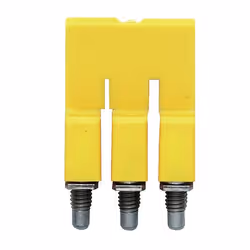 Weidmüller WQV 2.5/3, Connecteur croisé, 50 pièce(s), Polyamide, Jaune, -60 - 130 °C, V0