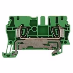 Weidmüller 1608640000, Vert, Jaune, 2,5 mm², 63 mm, 11,17 g, 100 pièce(s)