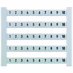 Weidmüller DEK 5 FWZ 61-70, Blanc, Polyamide 6.6 (PA66), 500 pièce(s), -40 - 100 °C, 5 mm, 5 mm