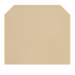 Weidmüller AP AKZ2.5, Plaque d’extrémité, 50 pièce(s), Polyamide, Beige, -50 - 100 °C, V2
