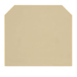 Weidmüller AP AKZ2.5 Plaque d’extrémité 50 pièce(s)