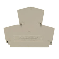 Weidmüller WAP WDK2.5 Plaque d’extrémité 20 pièce(s)