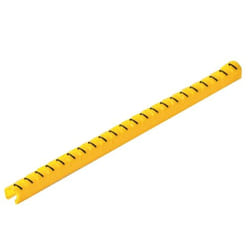 Weidmüller CLI O 10-3 GE/SW 7 MP range-câbles et serre-câbles Jaune