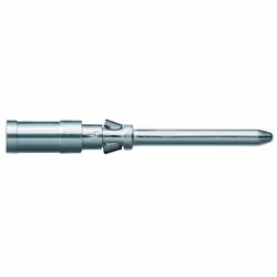 Weidmüller HDC-C-HD-SM0.75-1.00AG, Argent, Mâle, Droit, Cuivre, 4 mΩ, 0,55 g