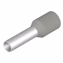 Weidmüller H4.0/18D GR, Terminal à broche, Droit, Gris, Métallique, 4 mm², 18 mm, 1,2 cm