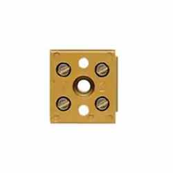 Weidmüller BK 2 CRN, Bande de désignation, 100 pièce(s), Marron, -60 - 130 °C, 22 mm, 22 mm