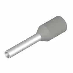 Weidmüller H0.75/14D GR SV, Terminal à broche, Droit, Gris, Métallique, 0,75 mm², 14 mm, 1 cm