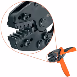 Weidmüller PZ 6/5 Pince à sertir Noir, Orange