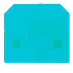 Weidmüller AP SAK4-10 BL, Plaque d’extrémité, 20 pièce(s), Polyamide, Bleu, -50 - 100 °C, V2