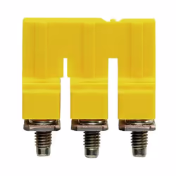 Weidmüller WQV 6/3, Connecteur croisé, 50 pièce(s), Polyamide, Jaune, -60 - 130 °C, V0