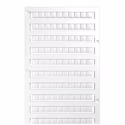 Weidmüller DEK 5/6 MC NE WS, Marqueurs de bornier, 1000 pièce(s), Polyamide, Blanc, -40 - 100 °C, V2