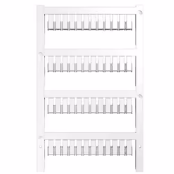 Weidmüller ZS 10/5 MC NE WS, Marqueurs de bornier, 480 pièce(s), Polyamide, Blanc, -40 - 100 °C, V2