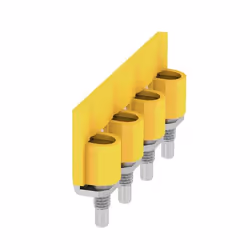 Weidmüller WQV 35N/4, Connecteur croisé, 20 pièce(s), Polyamide, Jaune, -60 - 130 °C, V0