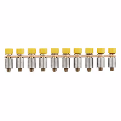 Weidmüller Q 10 WDL2.5S, Connecteur croisé, 20 pièce(s), Cuivre, Jaune, 4 mm, 9,5 mm
