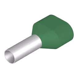 Weidmüller H6.0/23T ZH GN, Terminal à broche, Droit, Vert, Métallique, 6 mm², 23 mm, 2 cm