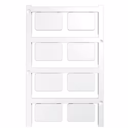 Weidmüller SM 27/18 MC NE WS, Marqueurs de bornier, 80 pièce(s), Polyamide, Blanc, -40 - 100 °C, V2