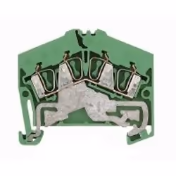Weidmüller 1706100000, Vert, Jaune, 2,5 mm², 50,5 mm, 11,98 g, 100 pièce(s)