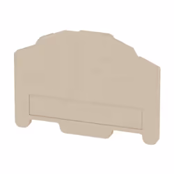 Weidmüller ZAP/TW7, Plaque d’extrémité, 50 pièce(s), Wemid, Beige, -50 - 120 °C, V0