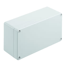 Weidmüller KLIPPON K51 RAL7001 armoire électrique Aluminium, Néoprène IP68