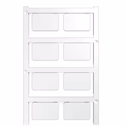 Weidmüller SM 27/18 K MC NE WS, Marqueurs de bornier, 80 pièce(s), Polyamide, Blanc, -40 - 100 °C, V2