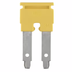 Weidmüller ZQV 10/2, Connecteur croisé, 25 pièce(s), Wemid, Jaune, -60 - 130 °C, V0