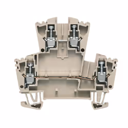 Weidmüller 1041100000, Beige, 2,5 mm², 24 A, 65,4 mm, 11,78 g, 100 pièce(s)