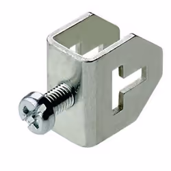 Weidmüller BFEH 1/WSH, 10 pièce(s), Métal, Gris, 13,5 mm, 31 mm, 20 mm