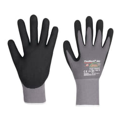Gant FlexMech 663 taille 8 gris/noir nylon/élasthanne/mousse de nitrile en 388 catégorie epi ii