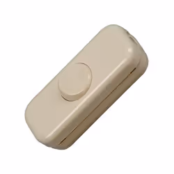 Kopp Elektroinstallation, Interrupteur à balancier, 2P, Plastique, Blanc, 250 V, 10 A