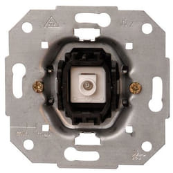 Kopp 504600007 interrupteur d'éclairage Noir, Métallique