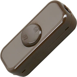 Kopp - Interrupteur pour câble souple 193606003 marron 1 x Off/On 10 a 1 pc(s) W720241