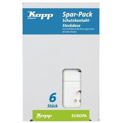 Kopp 117913080 prise de courant CEE 7/3 Blanc