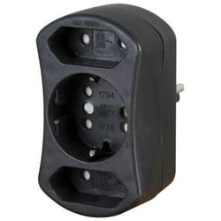 Kopp 179605004 adaptateur prise d'alimentation Noir