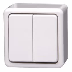 Kopp 513502002, Boutons, Blanc, 5 pièce(s), 250 V, 10 A