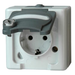 Kopp 103456009 prise de courant CEE 7/3 Blanc