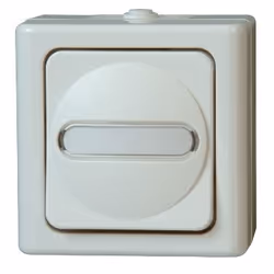 Kopp 560602007, Boutons, Blanc, 10 pièce(s), 250 V, 10 A