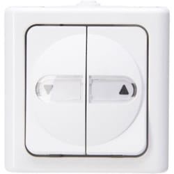 Interrupteur pour stores Kopp 561502005 BlueElectric blanc arctique