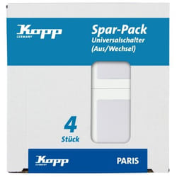 Kopp 652602012 interrupteur d'éclairage Blanc