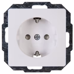 Kopp 920602087, CEE 7/3, 1 module(s), CEE 7/4, Blanc, 250 V, 16 A