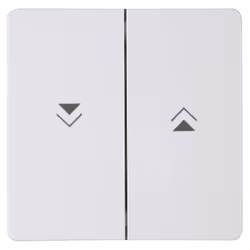 Kopp 334488000, Boutons, Blanc, Plastique, IP20