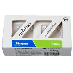 Kopp 401913017 Plaque de commutation et obturateur Blanc