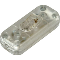 Interrupteur pour câble souple Kopp 191310089 avec décharge de traction transparent 1 x Off/On 2 a 1 pc(s) W720541