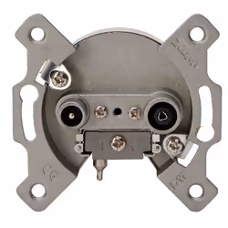 Kopp 923900180, TV + Radio, 1 module(s), Gris
