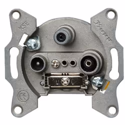 Kopp 916400181, SAT + TV + Radio, 1 module(s), Gris