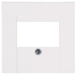 Kopp 373129007 Plaque de commutation et obturateur Blanc