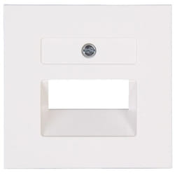 Kopp 371729003 Plaque de commutation et obturateur Blanc