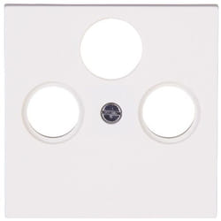 Kopp 491029008 Plaque de commutation et obturateur Blanc