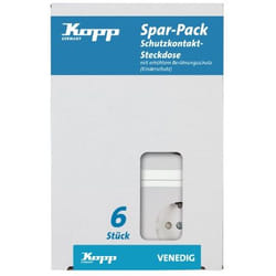 Kopp 924129056 prise de courant CEE 7/3 Blanc