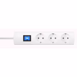 Kopp UNOversal, 1,4 m, Intérieure, IP20, Blanc, 3 sortie(s) CA, 250 V