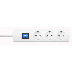 Kopp UNOversal multiprise 1,4 m 3 sortie(s) CA Intérieure Blanc